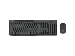 Toetsenbord- en muisset Logitech MK295 Silent draadloos QWERTY graphit