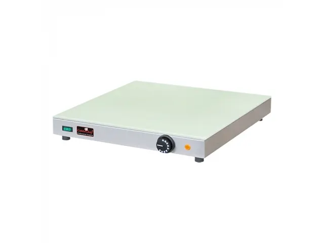 Caterchef Warmhoudplaat RVS/Glas 50x50cm