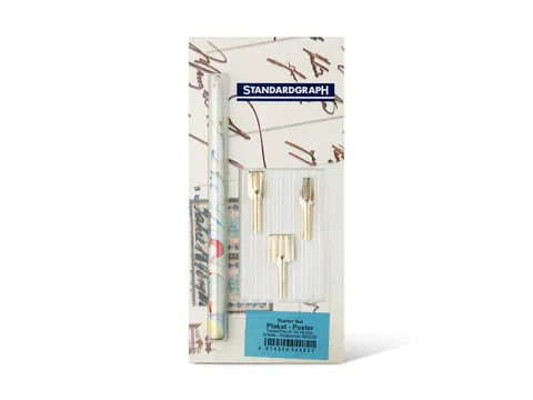 Stylo pour affiches Standardgraph, kit de démarrage comprenant 3 poin
