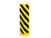 protection anti-collision rayonnage,p. intérieur,HxL 800x160mm,acier