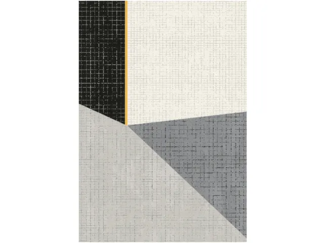 tapijt,v. binnen,HxLxB 7,5x2300x1600mm,PP,m. driehoek-/vierhoekpatroon