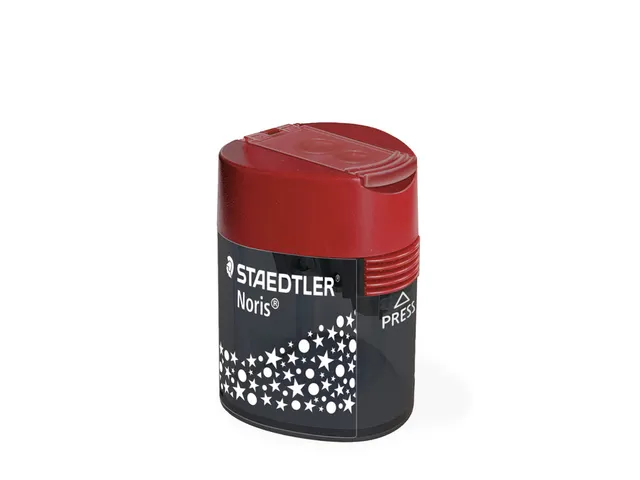 Puntenslijper Staedtler Noris 2gaats grijs/rood