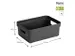 Sigma Home opbergbox 9L antraciet - 35x24,6x12,2cm