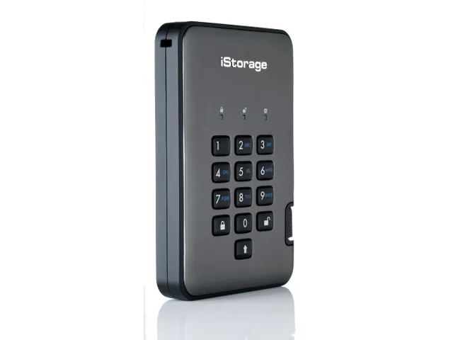 diskAshur Pro2, SSD, 8000GB, , XTS-AES 256-bit, USB 3.2, IP56, FIPS PU
