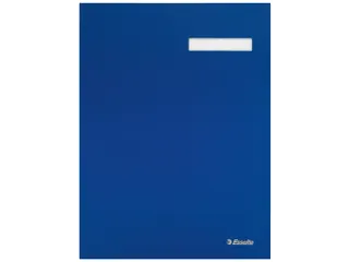 Vloeiboek Esselte 6210 karton 20 vakken blauw - 1