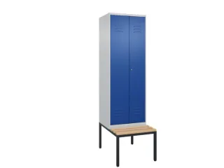 locker voor scheiding van kleding,HxBxD 2120x600x815mm,2vak - 1