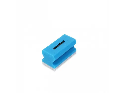 Wecoline Schuurspons met handgreep Blauw 10 Stuks