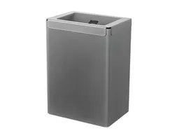 Afvalbak 25 liter RVS Open Anti Vingerprint SMART-READY