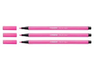 Viltstift STABILO Pen 68/056 medium neon roze - 1