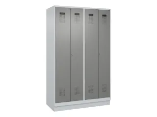 locker voor scheiding van kleding,HxBxD 1950x1200x500mm,4vak - 2