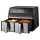 Airfryer Inventum 2x4l 1700w zwart rvs