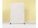 OUTLET Tableau blanc double face mobile 120x180cm acier laqué blanc