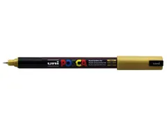 Verfstift Posca PC1MR Extra Fijne punt 0,7mm Goud