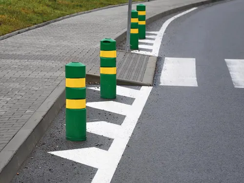 Reflecterende tape Geel 5 cm x 5 m met honingraatpatroon