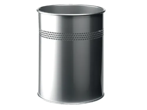 Papierbak Durable 3300-23 15 liter 30mm perforatie zilver