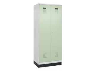 PBM-locker,HxBxD 1950x800x500mm,2vak,vak B 400mm,cil.-slot - 2
