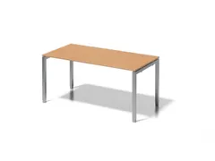 In hoogte verstelbaar bureau,HxBxD 650-850x1600x800mm,blad beuken