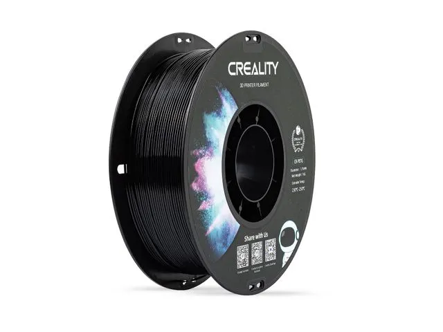 Creality 3D Printer Filament PETG 1.75mm Zwart 1kg