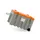 Opbergbox 150l H 530x 800x 600mm Met 2 Wielen Grijs/Oranje