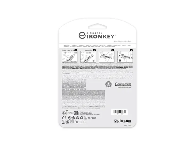IronKey Keypad 200C USB-C de 64 Go, FIPS 140-3 niveau 3 AES-256