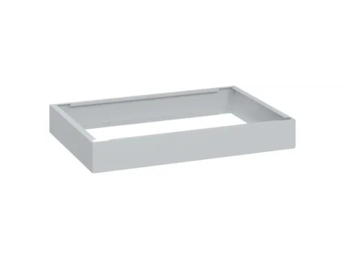 sokkel,HxBxD 100x750x500mm,kunststof,RAL7035,meerprijs