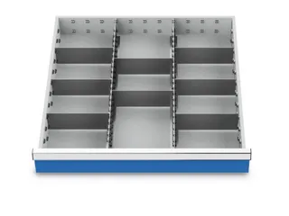 Lade-Indelingsset,V. Werkbank,8Lengteverdeler/2Scheidingsplaten - 4