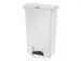 Pedaalemmer Slim Jim Step On Front Kunststof 50 Liter Wit