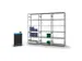 rayonnage modulaire,rayonnage départ,HxlxP 2500x1060x435mm