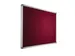Prikbord 120x180cm Donkerroze Accent Softline Profiel 16mm
