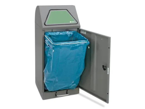afvalverzamelaar,niet-brandbaar,1x75l,HxBxD 1000x400x380mm