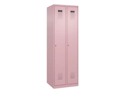 locker voor scheiding van kleding,HxBxD 1850x600x500mm,2vak