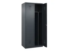 locker voor scheiding van kleding,HxBxD 1850x800x500mm,2vak
