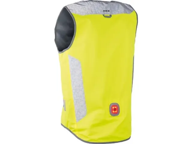 Tegra Geel Fluohesje met USB-oplaadbare verlichting Small