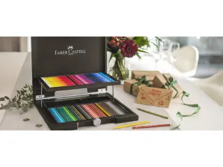 Kleurpotlood Faber Castell Polychromos houten koffer 72 stuks - 17