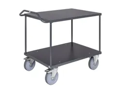 etagewagen,draagverm. 500kg,2etage(s),laadvl. LxB 1000x700mm,MDFetage