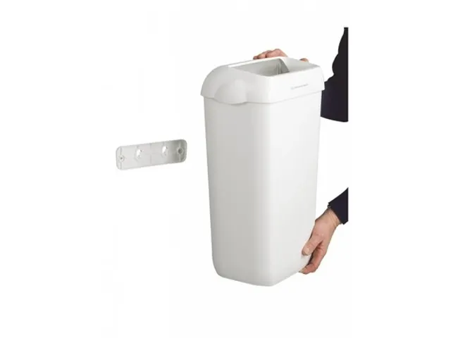 Aquarius 6993 Afvalbak 43 Liter Wit 2 Stuks