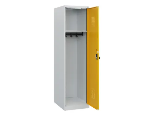 schoollocker,HxBxD 1530x400x500mm,1vak,vak B 400mm,draaigrendel