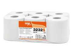 Poetspapier Celtex Save Centerfeed Midi 2-laags wit 108 meter krimp a