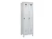 locker voor scheiding van kleding,HxBxD 1950x600x500mm,2vak