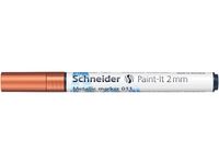Metallic marker Schneider Paint-it 011 2mm koper metallic