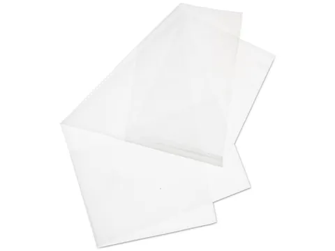 Vlakke zak 15µ transparant 600x600mm 800 Stuks