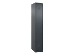 locker,HxBxD 1850x300x500mm,1vak,vak B 300mm,cil.-slot,staand op vloer