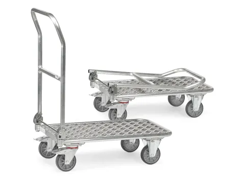 Aluminium Opklapbare Wagens 1133 200kg Laadvlak 720x450mm