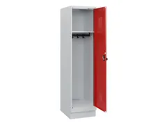 schoollocker,HxBxD 1630x400x500mm,1vak,vak B 400mm,draaigrendel,sokkel