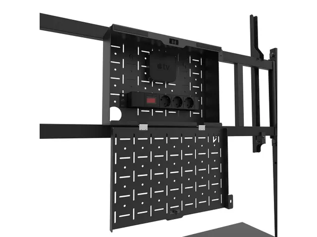 Neomounts MOVE Go XL FL50-575BL1 Support sol mobile écran 65-115 inch