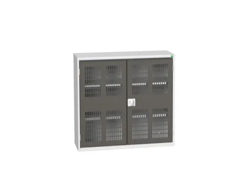 wandkast 1000x1050x350mm 2xStalen bodem sokkel Ral 7035 front Ral 7016