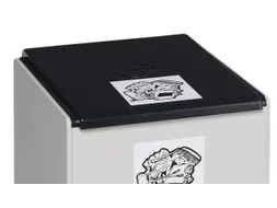 Deksel Voor Afvalverzamelaar 60 Liter Antraciet