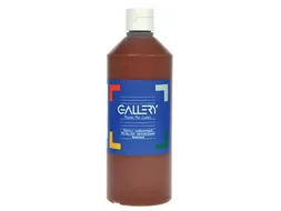 Plakkaatverf Gallery 500ml Donker Bruin