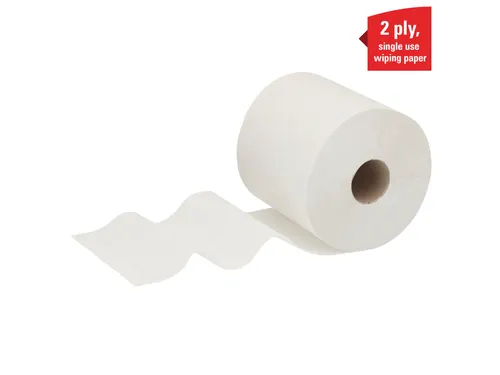 Poetsrol WypAll L20 2-laags 18,3cmx144m 380vel wit 7303