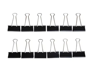 Papierklem MAUL 213 foldback 50mm capaciteit 20mm zwart - 7